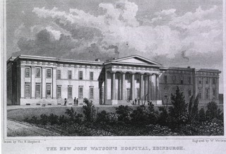 John Watson's Hospital, Edinburgh, Scotland: Front view