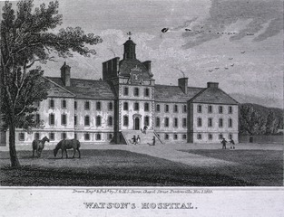 New Merchant Maiden Hospital, Edinburgh, Scotland: Front view