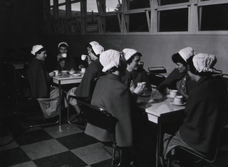 Melbourne School of Nursing: Interior view of cafeteria