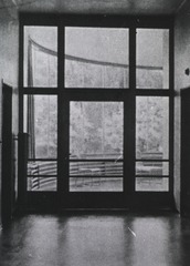Krankenhaus, Wadenswil, Switzerland: Interior view of glassed in terrace