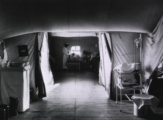 U.S. American National Red Cross Hospital No. 5, Auteuil, France: Gas patients Ward No. 6