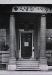 U.S. American National Red Cross Hospital No. 22, London, England: Entrance to Receiving Department