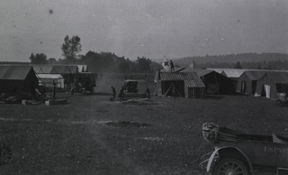 U.S. American National Red Cross Evacuation Hospital No. 110, Coincy, France: General view