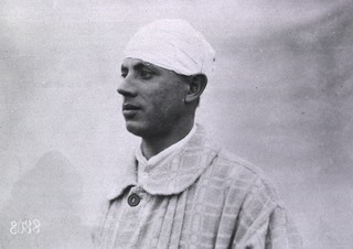 U.S. American National Red Cross Hospital No.5, Paris, France: Showing a Lithuanian patient