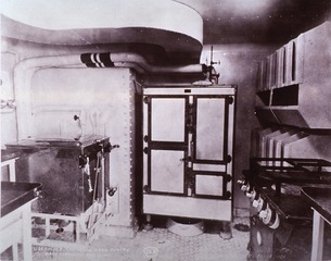 USS Relief (Hospital Ship): Interior view- Contagious Ward Pantry