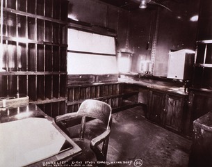 USS Relief (Hospital Ship): Interior view- X-Ray Study Room