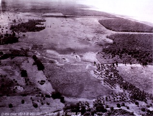 Sanitary engineering: Aerial view of swamp at Old Panama R.P
