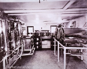 USS Relief (Hospital Ship): Interior view- Sterilizing Room