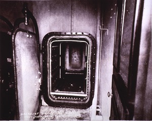 USS Relief (Hospital Ship): Interior view- Disinfecting Plant