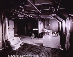 USS Relief (Hospital Ship): Interior view- Hydro-Theraputic Room