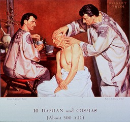 10. Damian and Cosmas (About 300 A.D.)
