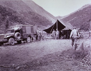 [First Aid Station of the 2nd Infantry Division]