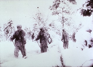Military: Field Medical Services: View of Soviet Ski Troops