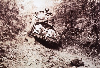 Ambulances- Horsedrawn: General view (note inflated rubber tires)