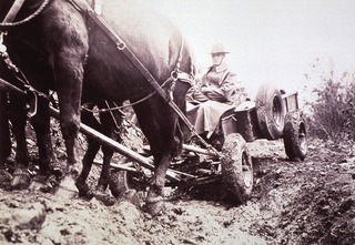 Ambulances- Horsedrawn: General view (note inflated rubber tires)