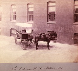 Ambulances- Horsedrawn: General view- Pattern of 1892