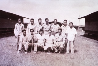 [Artificial limbs]: [Hospital staff, Philipines, 1940s(?)]