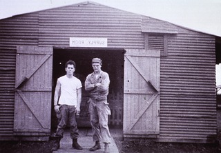 [Artificial limbs]: [Prosthesis makers, Philipines, 1940s(?)]