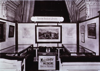 [Boston Medical Library]: [Scene of exhibit]