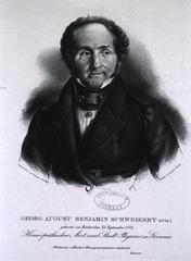 Georg August Benjamin Schweikert sen: Homöopathischer Arzt und Stadt. Physicus zu Grimma