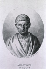 Aristote: Auteur de l'histoire des Animaux et Philosophe Chef de la Secte des Péripatéciens