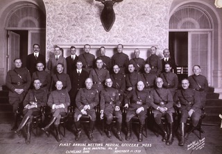 U.S. Army. Military Medical Groups, 1900-: First Annual Meeting Medical Officers Mess, Base Hospital No.4