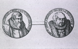Salomonis Alberti and Usula Beurin Alberti, wife