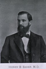 Henry B. Baker, M.D: President of the American Public Health Association 1889-90