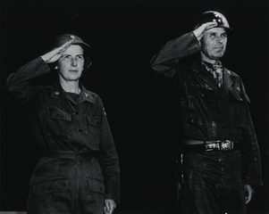 [Rudy G. Bradley with Lt. Gen. Maxwell D. Taylor]