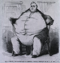 Dr. E. Brown, the Largest Man in America