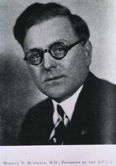 Herman N. Bundesen, M.D., President of the A.P.H.A