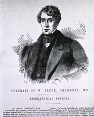 Portrait of W. Fredk. Chambers, M.D