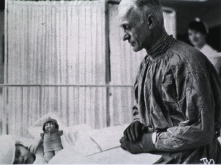 Dr. Cushing and a Young Patient - 1928