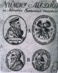Nummi Medici: [Medallions, obverse and reverse]