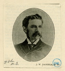 J.W. Daniels, M.D