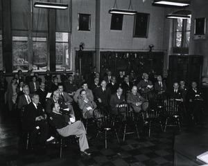 [Honorary Consultants to the Army Medical Library, Fourth Annual Meeting, October 10, 1947]: [Opening Session]