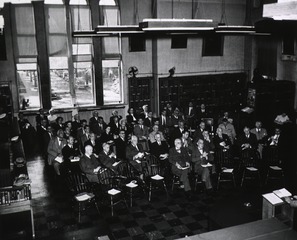 [Honorary Consultants to the Army Medical Library, Sixth Annual Meeting, October 21, 1949]: [Opening Ceremonies]