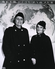 [Lt. Col. Pearl C. Fisher and Nurse Fitch]