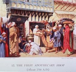 12. The First Apothecary Shop (About 745 A.D.)