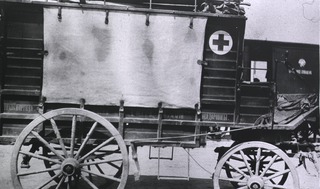 [Russian wagon ambulance, Harbin]