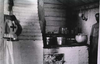 [The kitchen at Military Mobile Hospital No. 75, Gungalin]