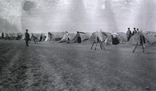 [Shelter tents at a Division Lazaret, Gungalin]