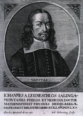 Johannes A Leuneschlos Salingamontanus Philos. et Medicinae Doctor