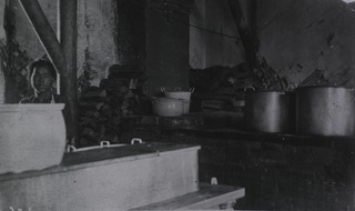 [The kitchen at a German Red Cross Hospital, Harbin]