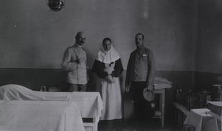 [The operating room of the Kaufman No. 2 Red Cross Hospital, Harbin]