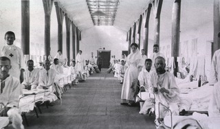 [A ward in the St. George No. 2 Red Cross Hospital, Gungalin]