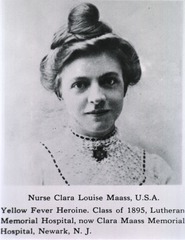 Nurse Clara Louise Maass, U.S.A