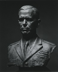 [Bust of George C. Marshall]