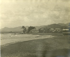 [View along beach at Arroya, Puerto Rico]