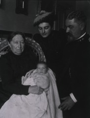 [Col. Girard, his mother, daughter, and granddaughter]